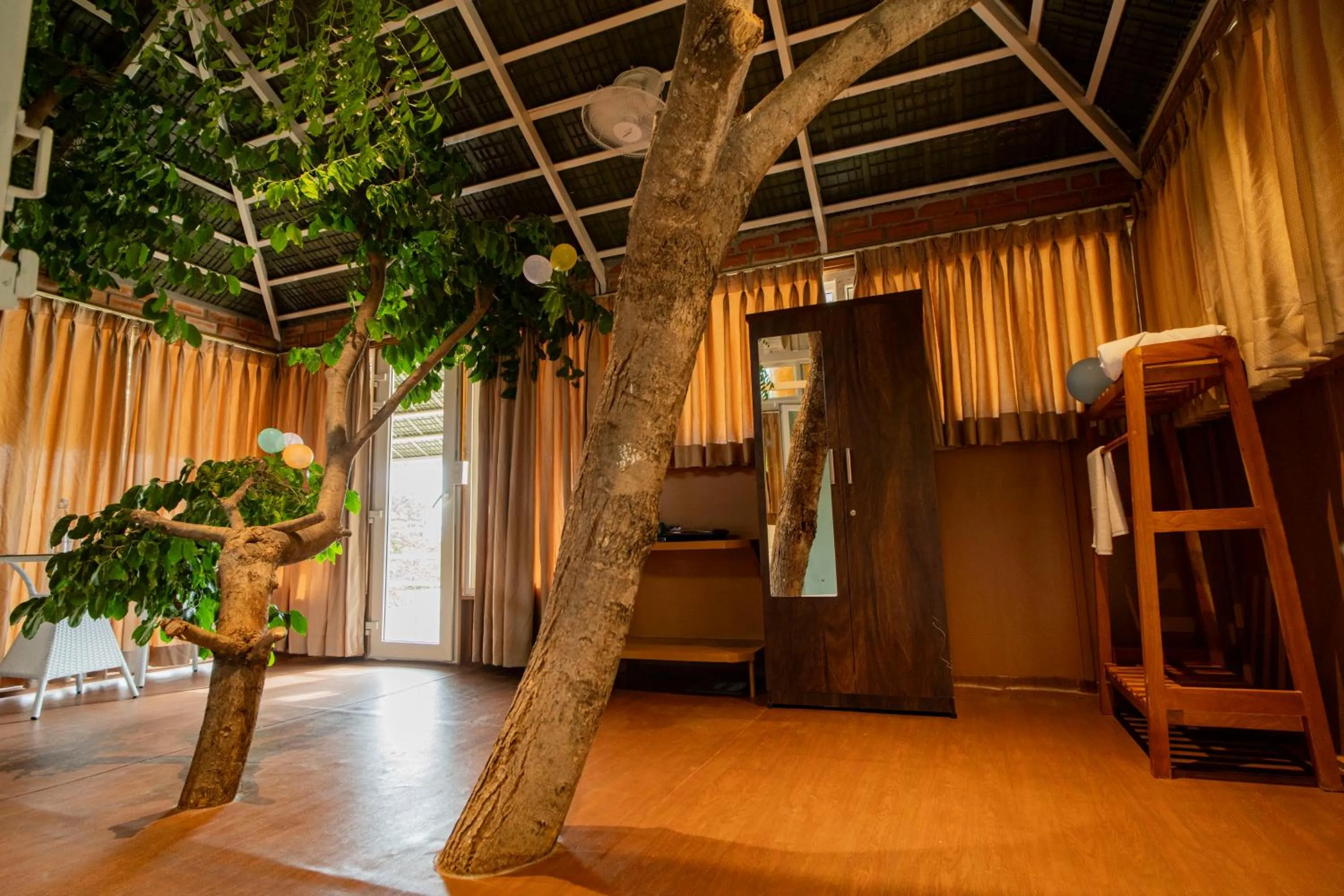 Living room in Habba Dates Villa Near Chikkaballapur