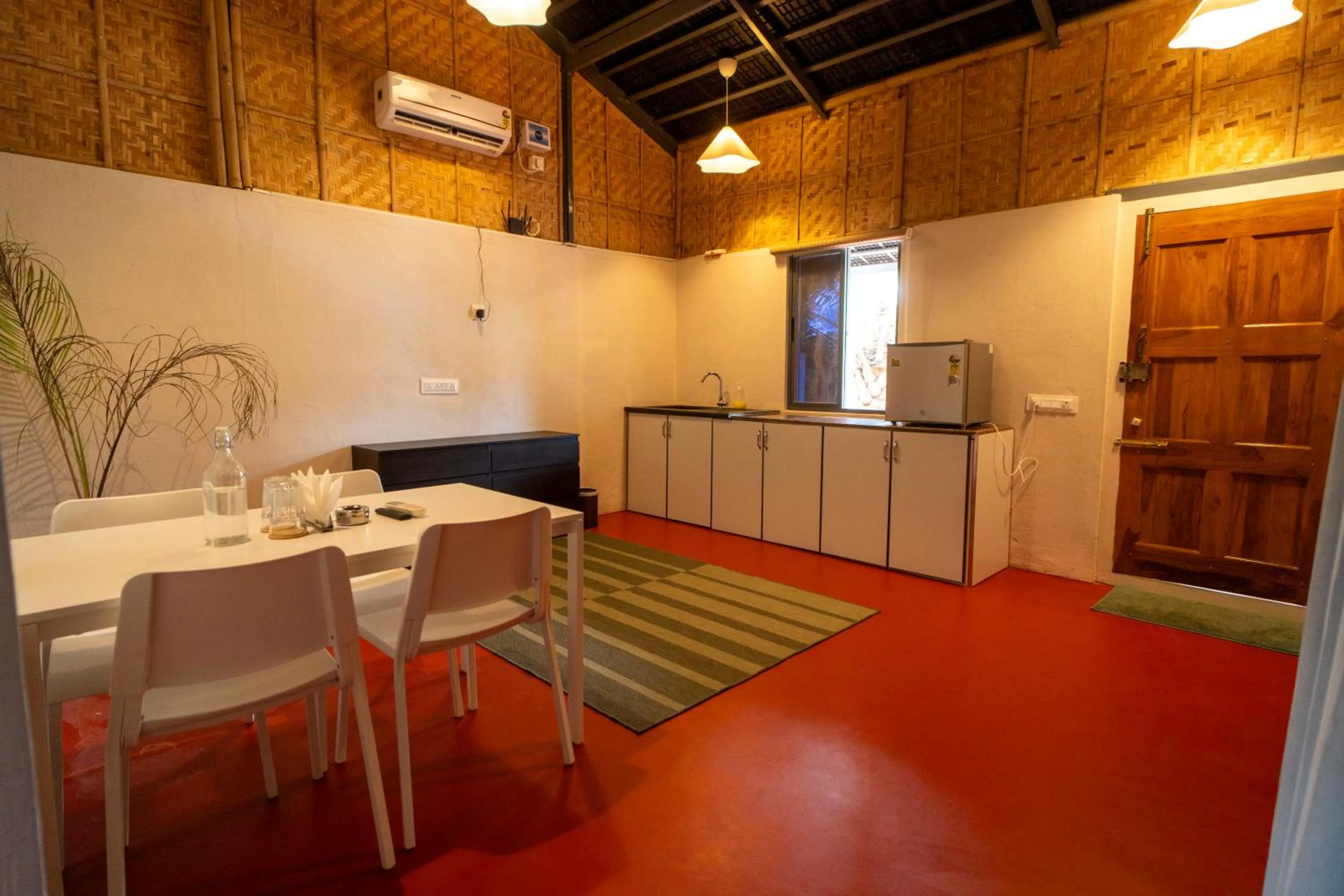 Dining area in Habba Dates Villa Near Chikkaballapur