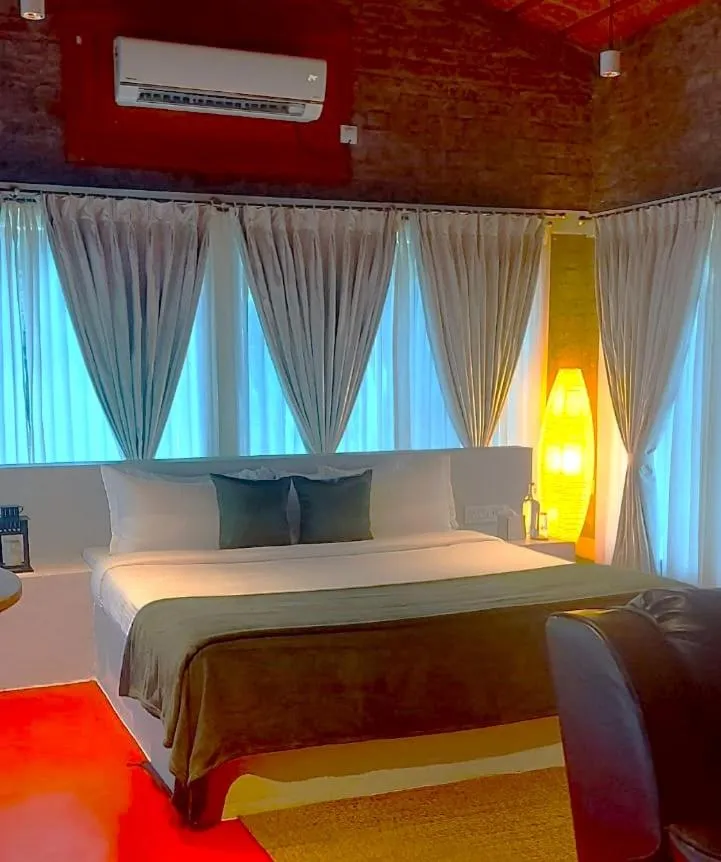 Bedroom, Bed in Habba Dates Villa Near Chikkaballapur