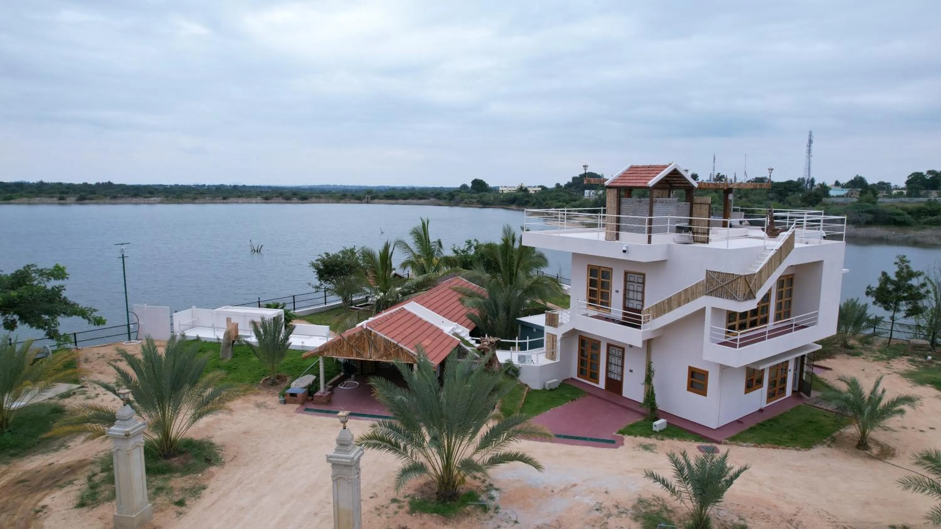 View (from property/room) in Habba Dates Villa Near Chikkaballapur