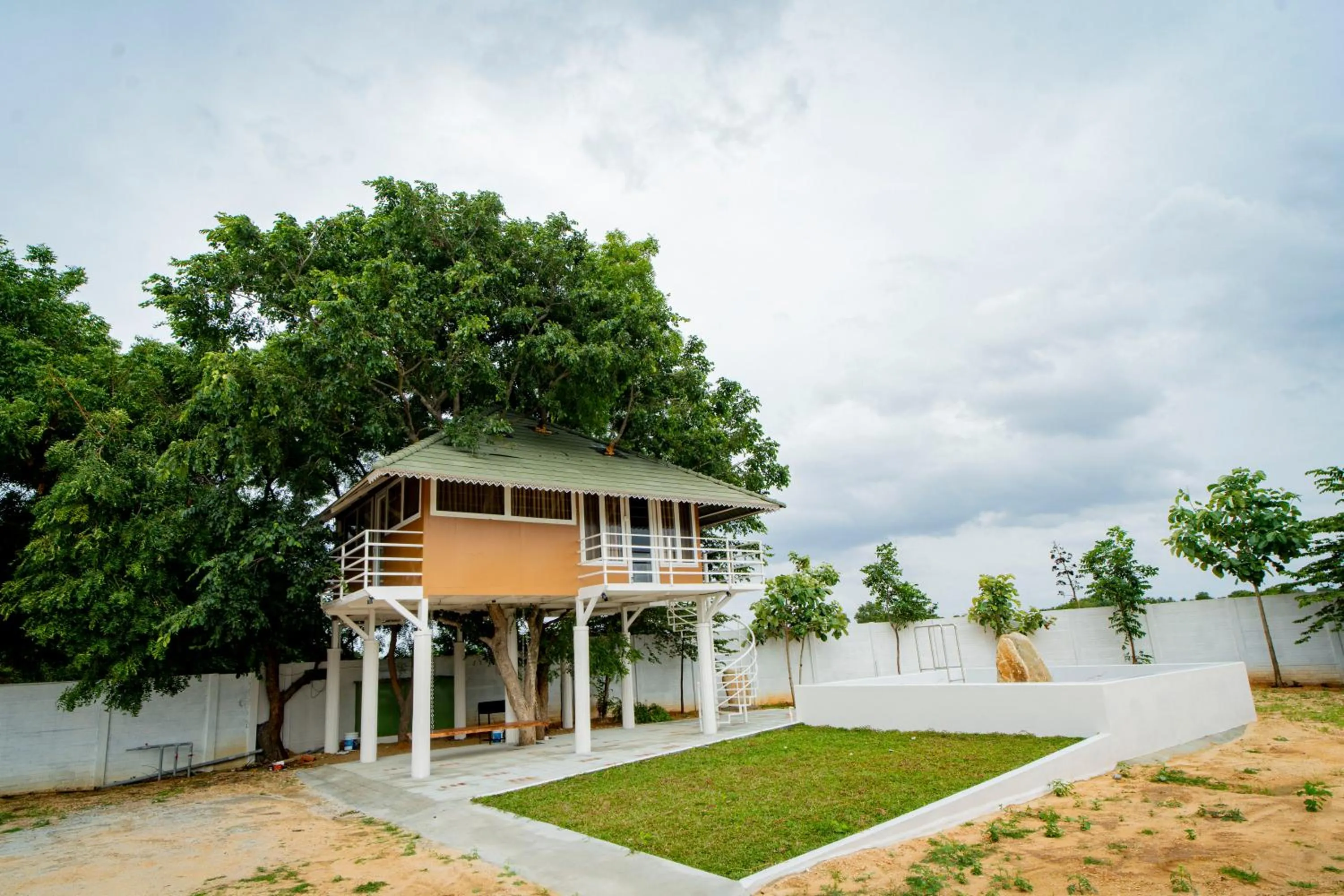 Property building in Habba Dates Villa Near Chikkaballapur