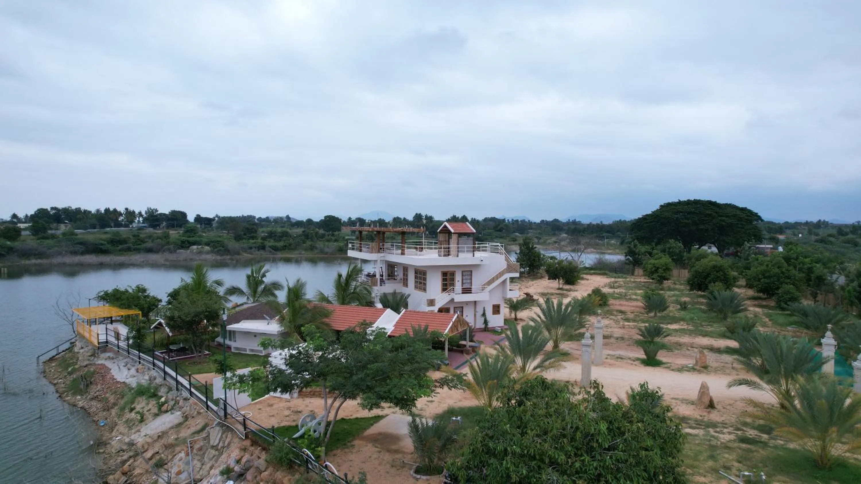 Property building in Habba Dates Villa Near Chikkaballapur