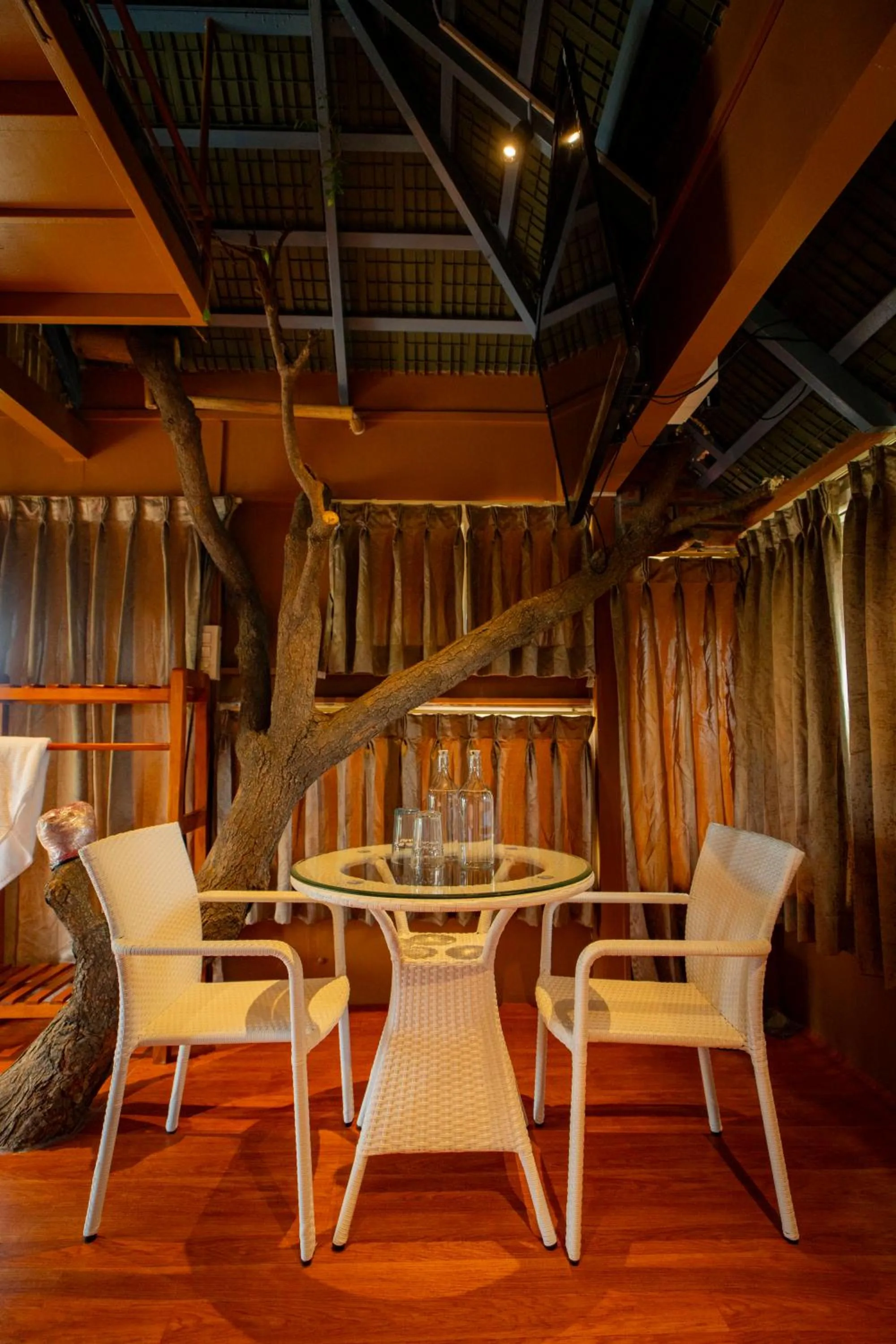 Seating area in Habba Dates Villa Near Chikkaballapur