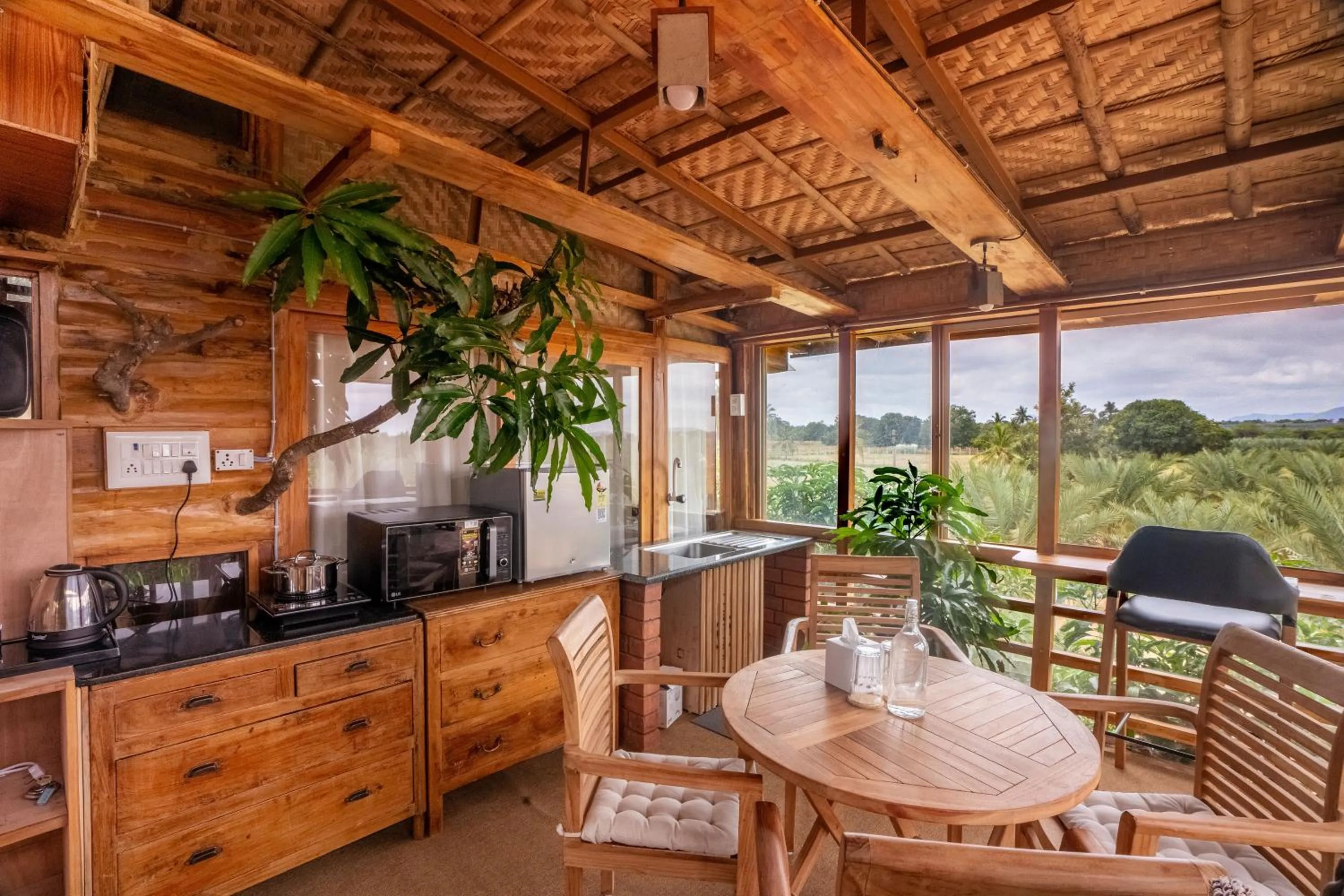 View (from property/room) in Habba Dates Villa Near Chikkaballapur