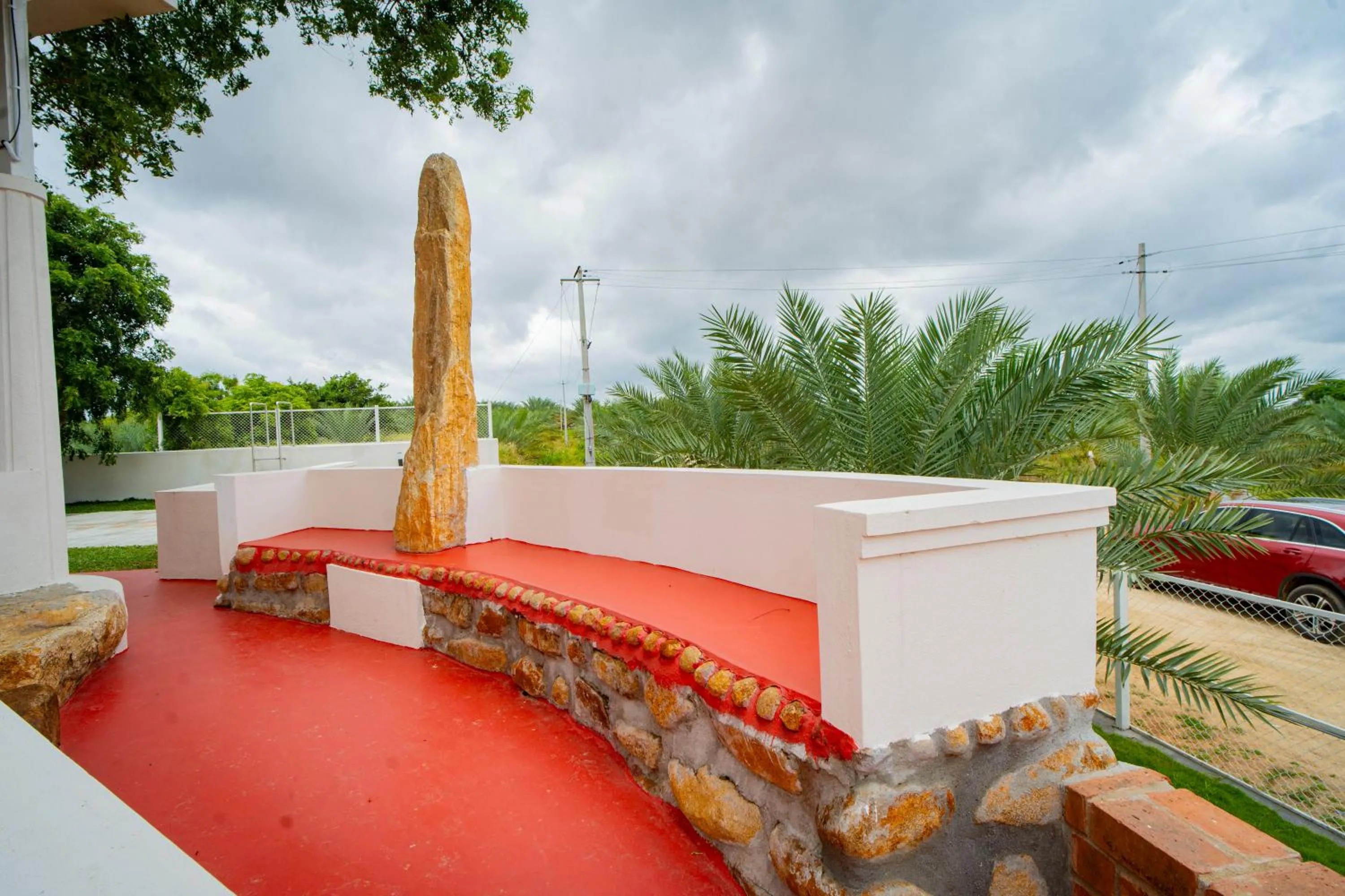 Parking in Habba Dates Villa Near Chikkaballapur