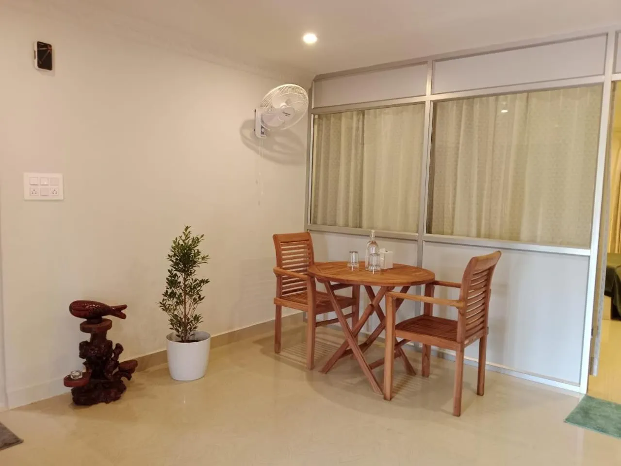 Dining area in Habba Dates Villa Near Chikkaballapur