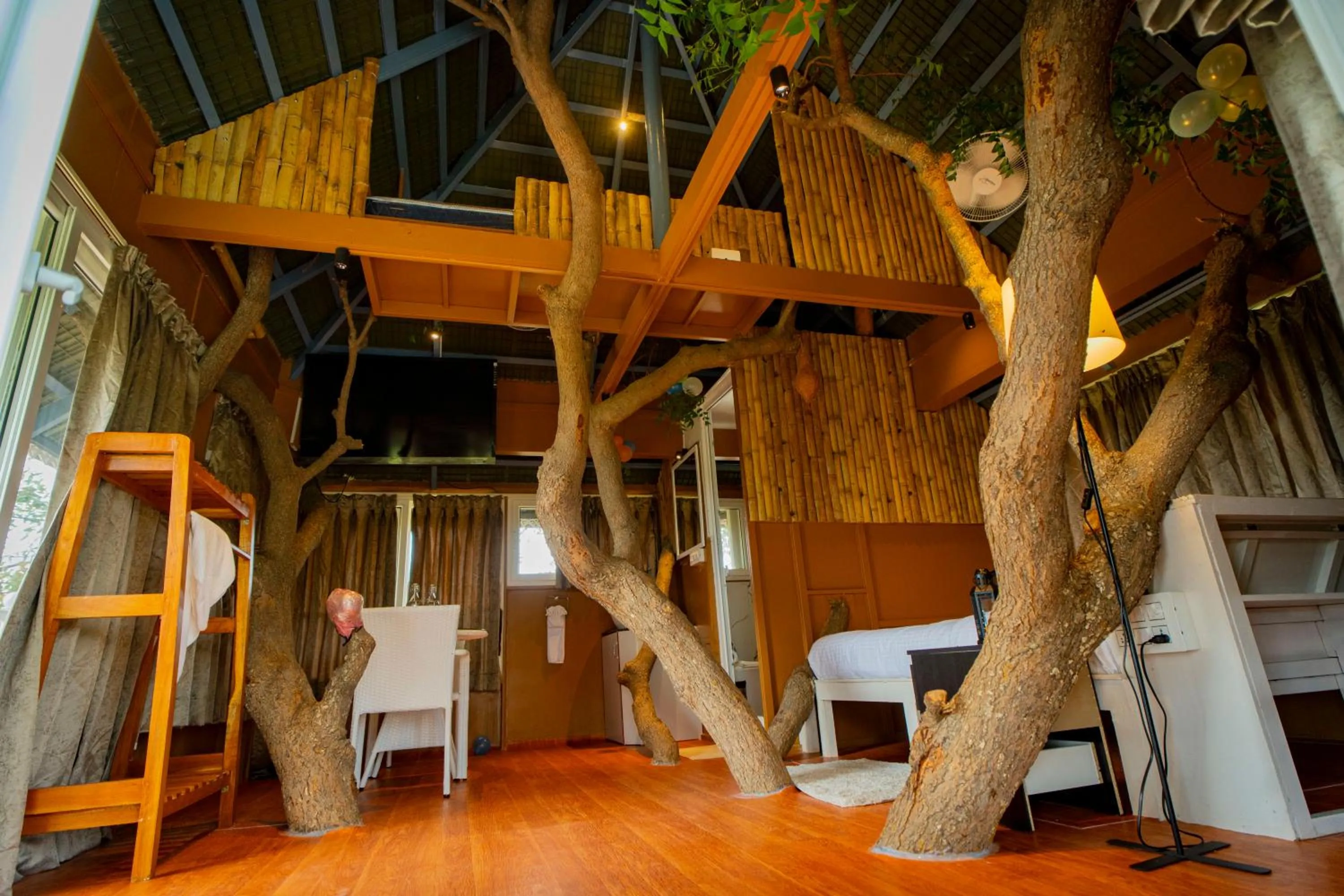 Living room in Habba Dates Villa Near Chikkaballapur