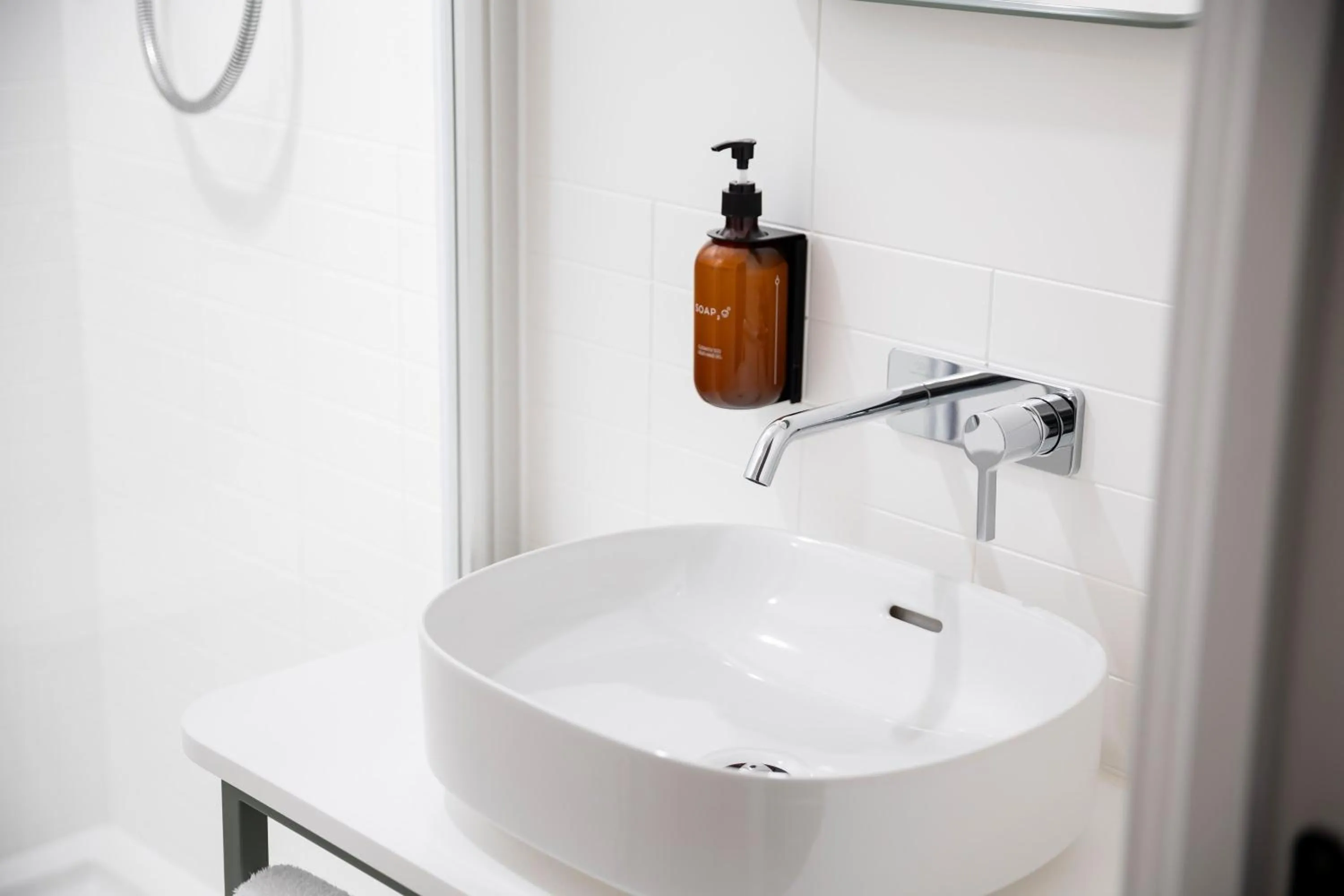 Bathroom in voco Zeal Exeter Science Park, by IHG