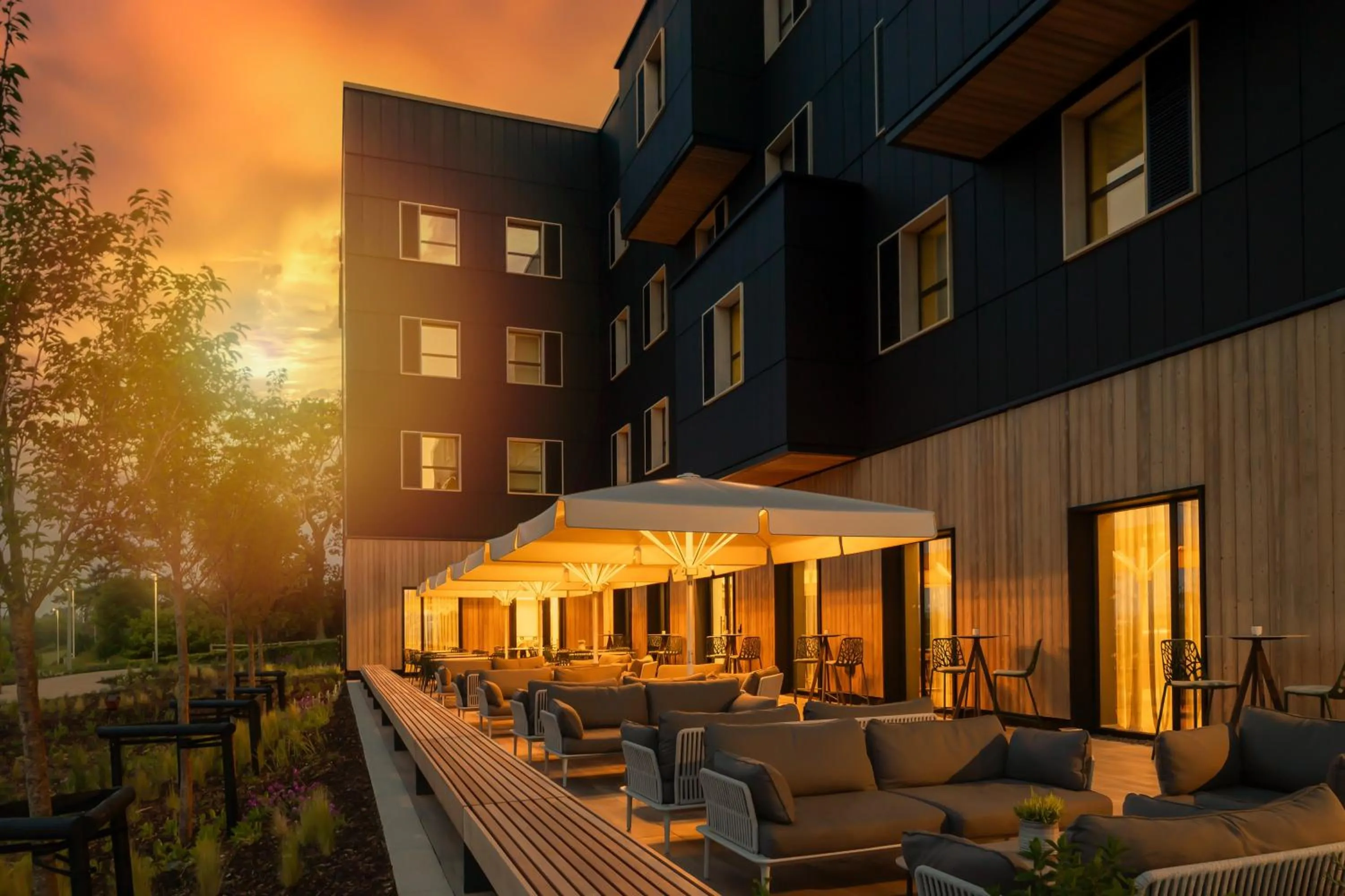 Property building in voco Zeal Exeter Science Park, by IHG