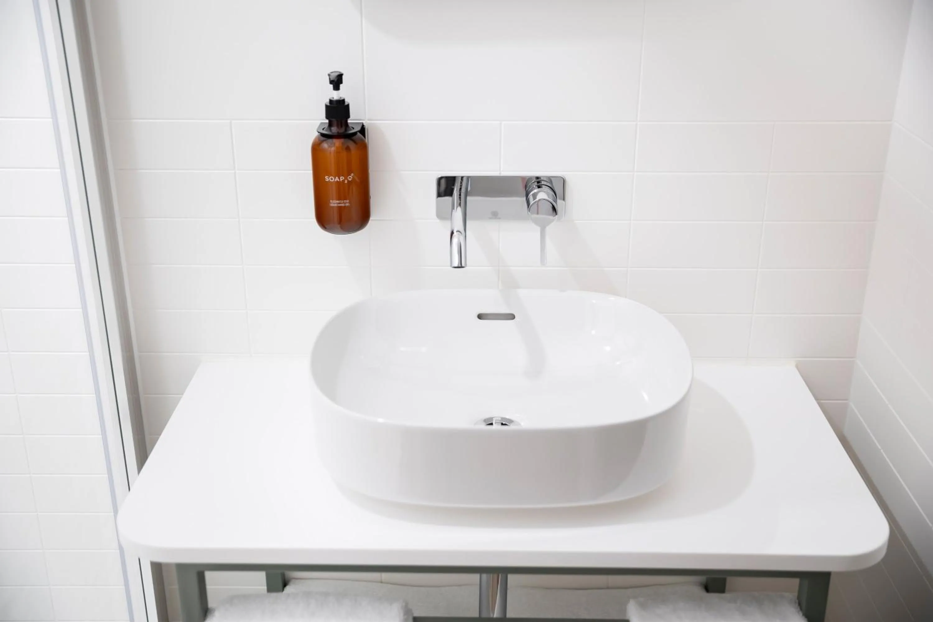 Bathroom in voco Zeal Exeter Science Park, by IHG