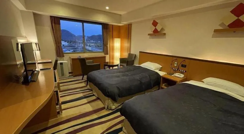 Bed in Gifu Grand Hotel