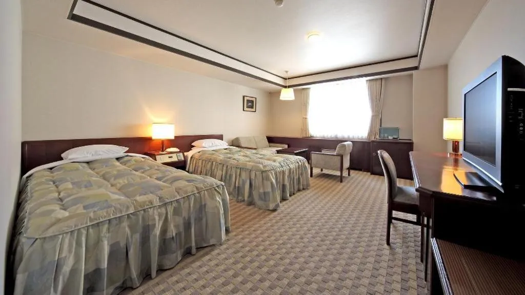 Bed in Gifu Grand Hotel