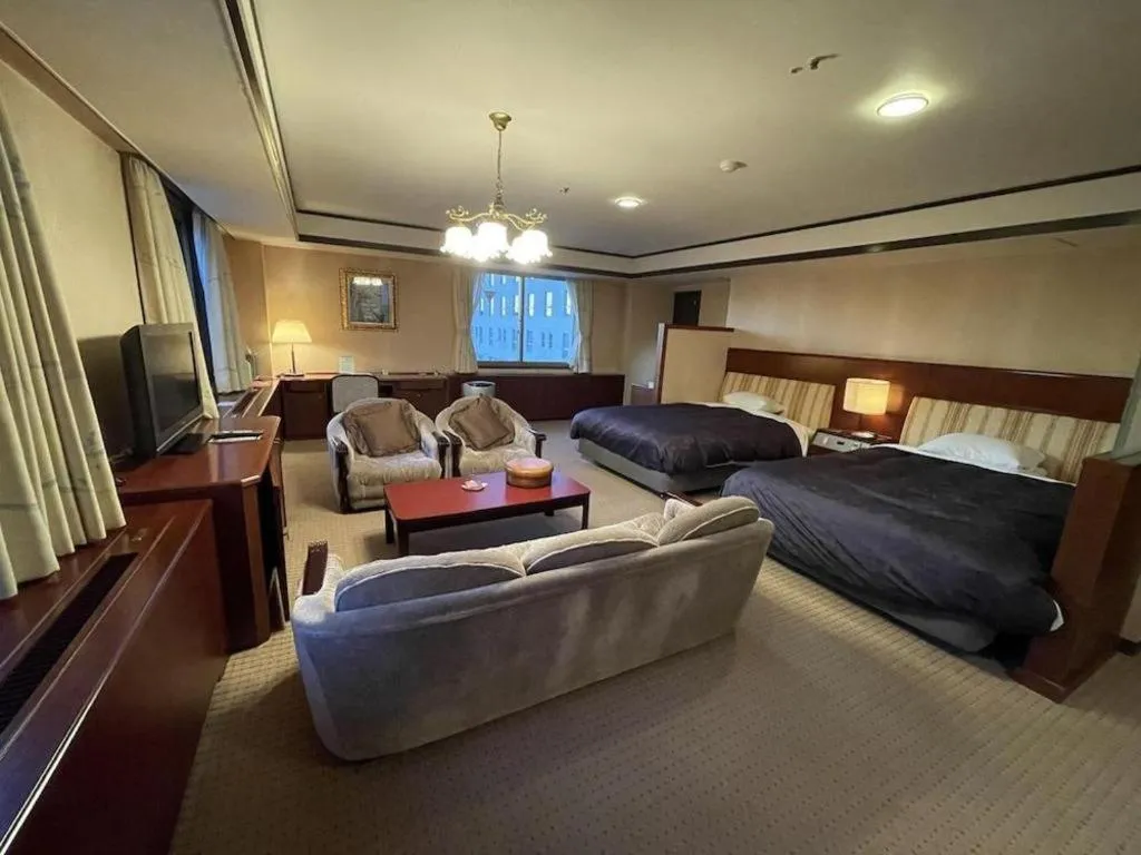 Bed in Gifu Grand Hotel