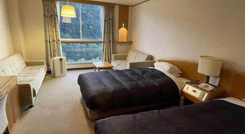 Bed in Gifu Grand Hotel