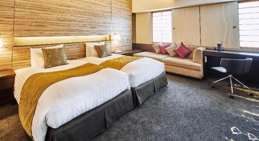 Bed in Akasaka Excel Hotel Tokyu