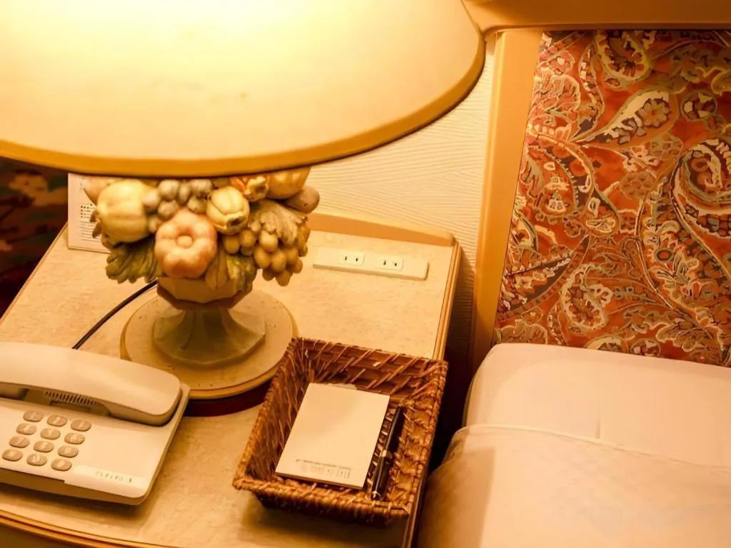 Bed in Miyazaki Kanko Hotel