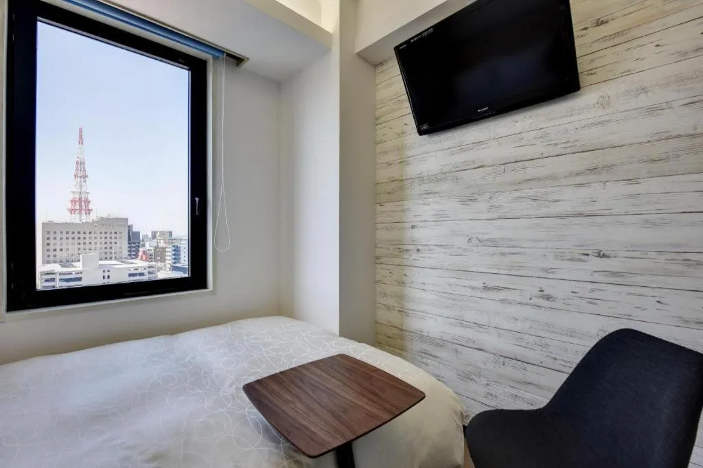 Bed in Hotel Ascent Fukuoka