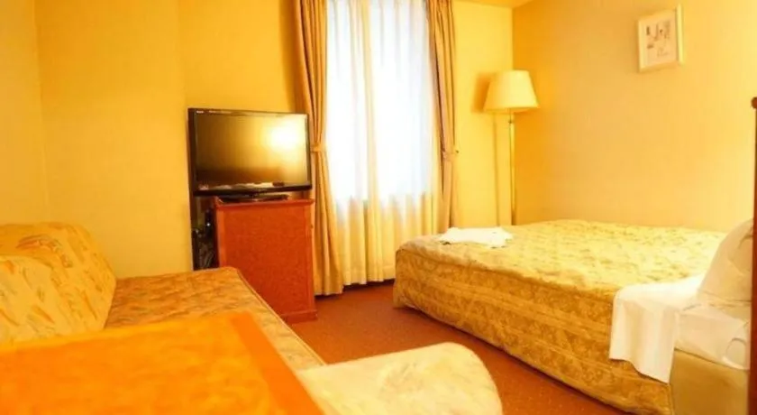 Bed in Hotel Ascent Fukuoka