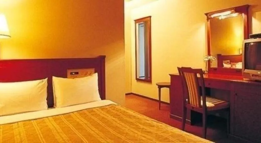 Bed in Hotel Ascent Fukuoka