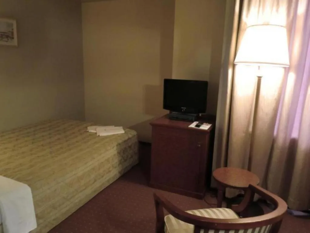 Bed in Hotel Ascent Fukuoka