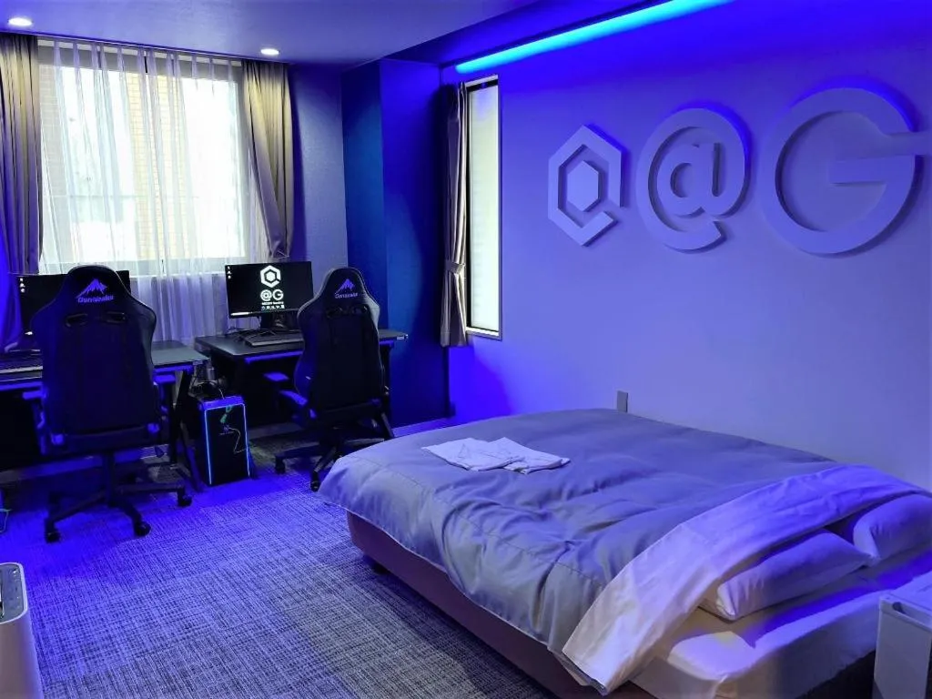 Bed in The Hamilton Sapporo Hotel