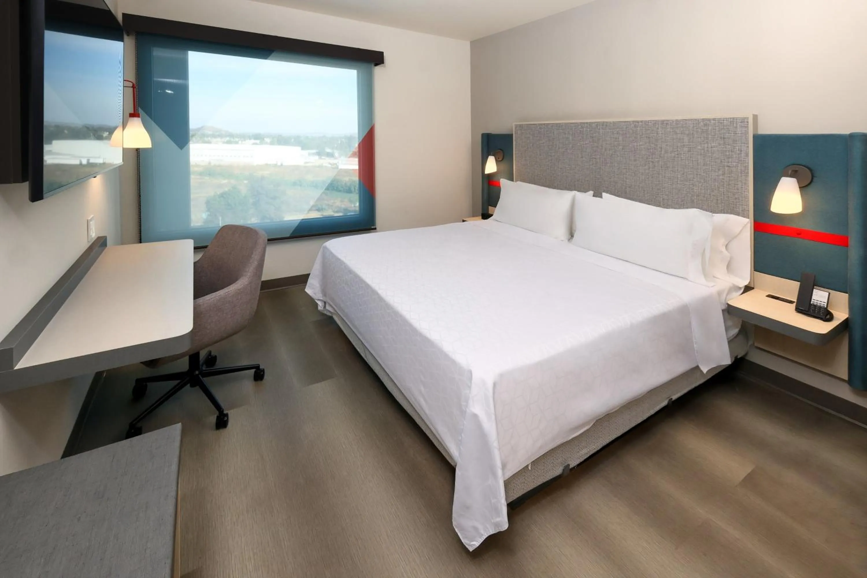Photo of the whole room, Bed in avid hotel Guadalajara Aeropuerto Norte