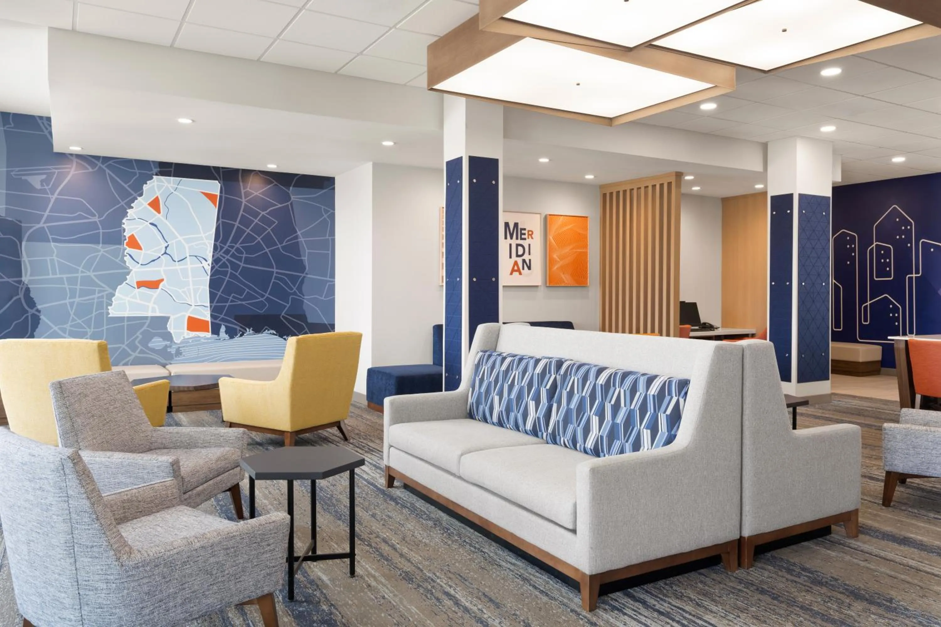 Lobby or reception in Holiday Inn Express & Suites Meridian I-20 by IHG