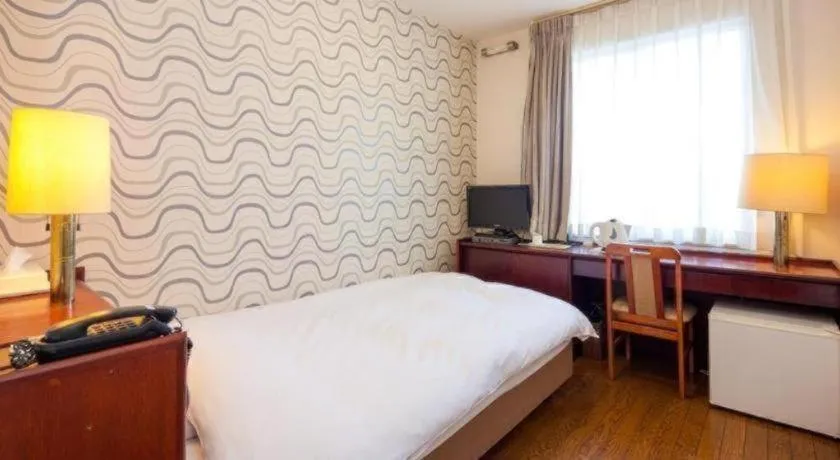 Bed in Fukuyama Terminal Hotel