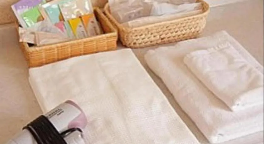 Bed in Hotel New Palace Aizuwakamatsu