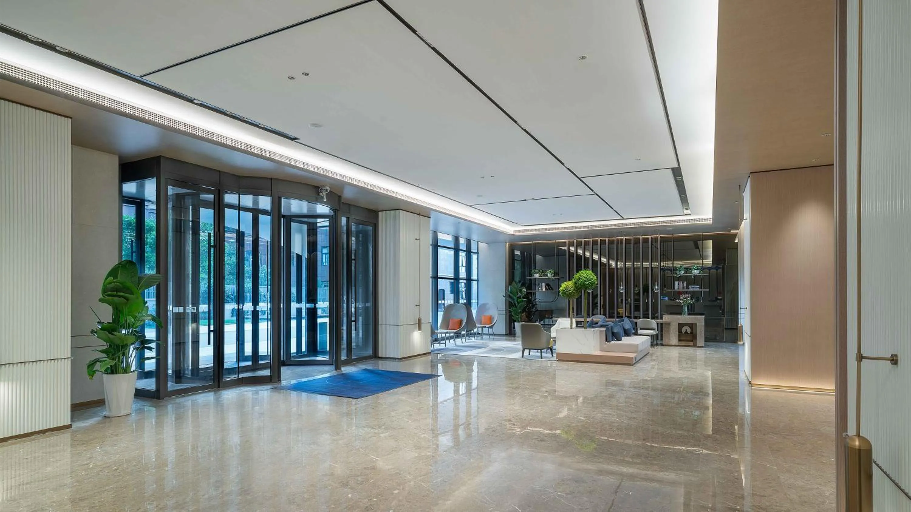 Lobby or reception in Holiday Inn Express Xi'an Fengdong by IHG