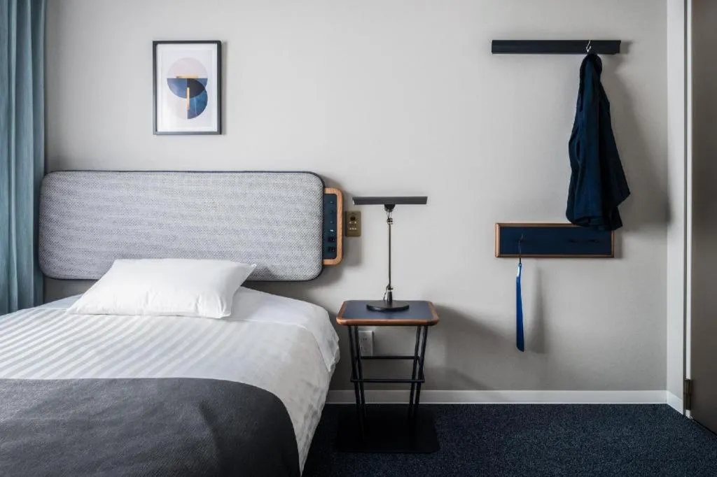 Bed in Hotel Starplaza Ikebukuro