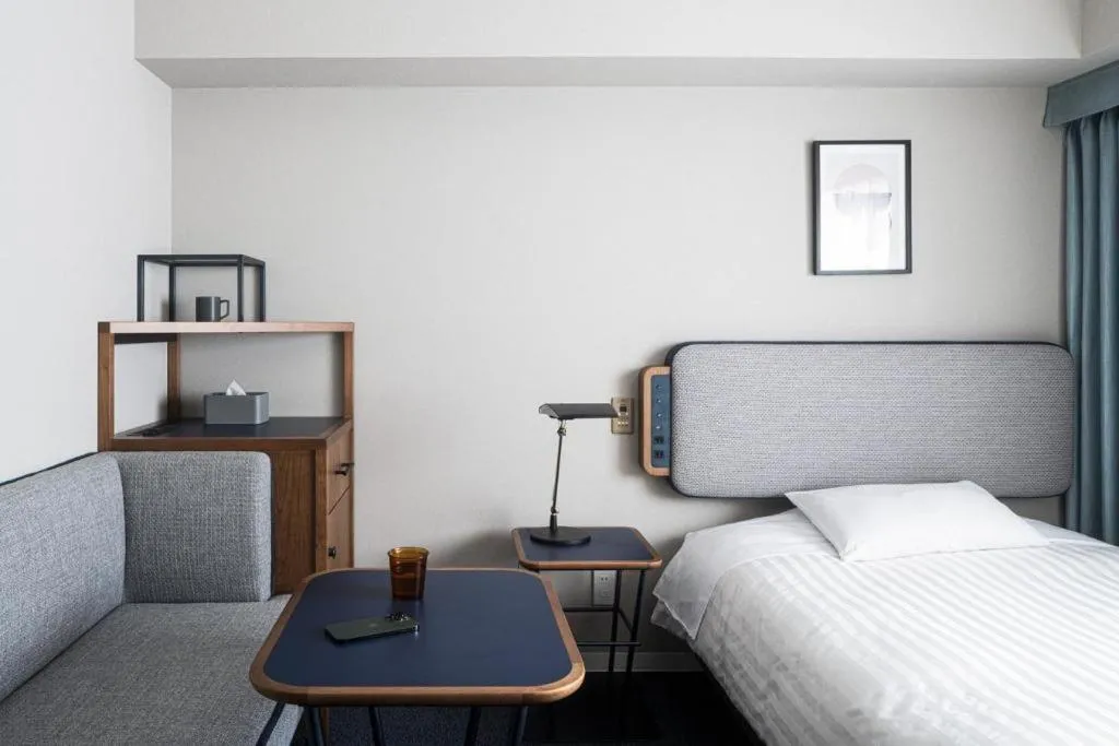 Bed in Hotel Starplaza Ikebukuro