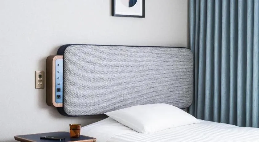 Bed in Hotel Starplaza Ikebukuro