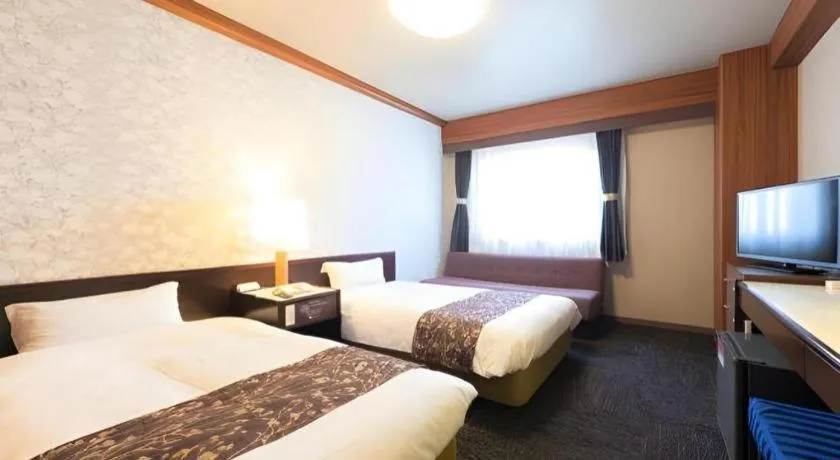 Bed in Hotel Anesis Seto-Ohashi