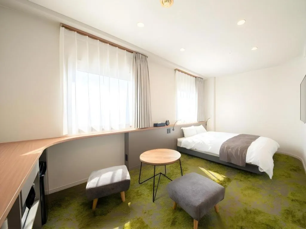 Bed in Hotel Anesis Seto-Ohashi