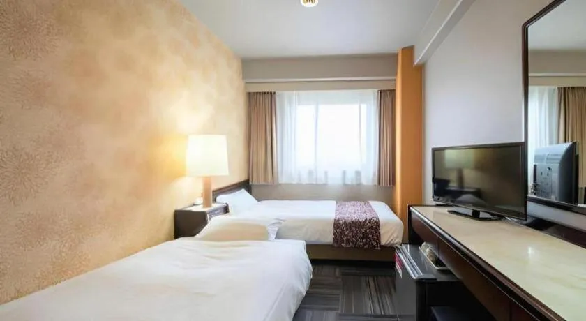 Bed in Hotel Anesis Seto-Ohashi