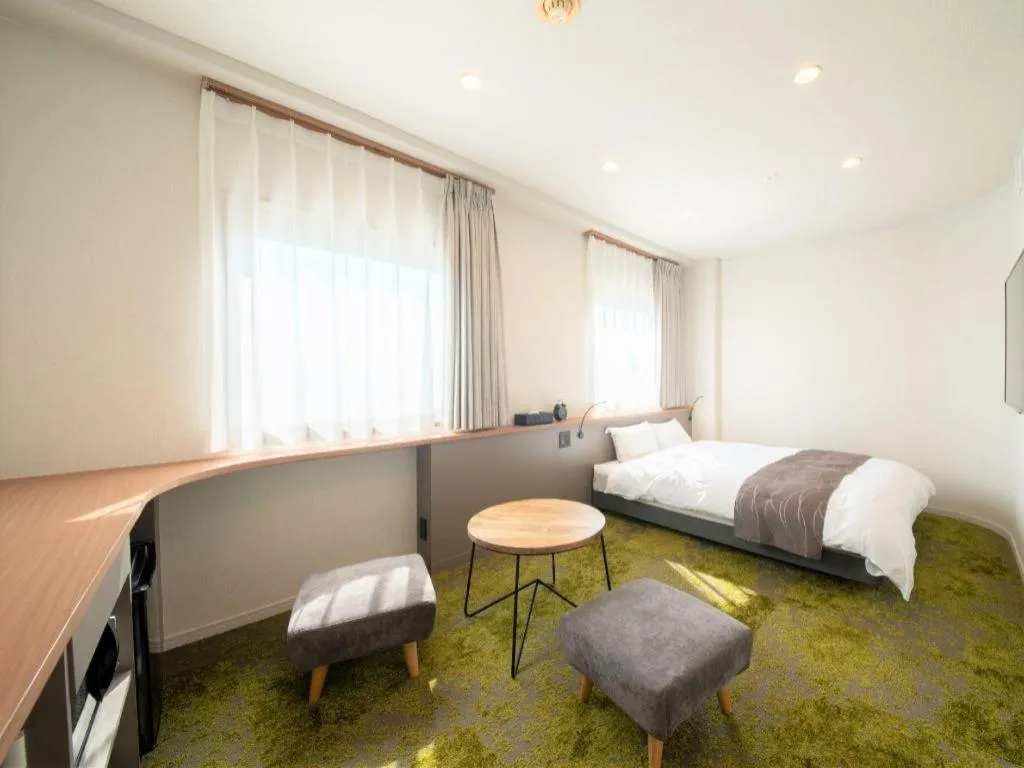 Bed in Hotel Anesis Seto-Ohashi