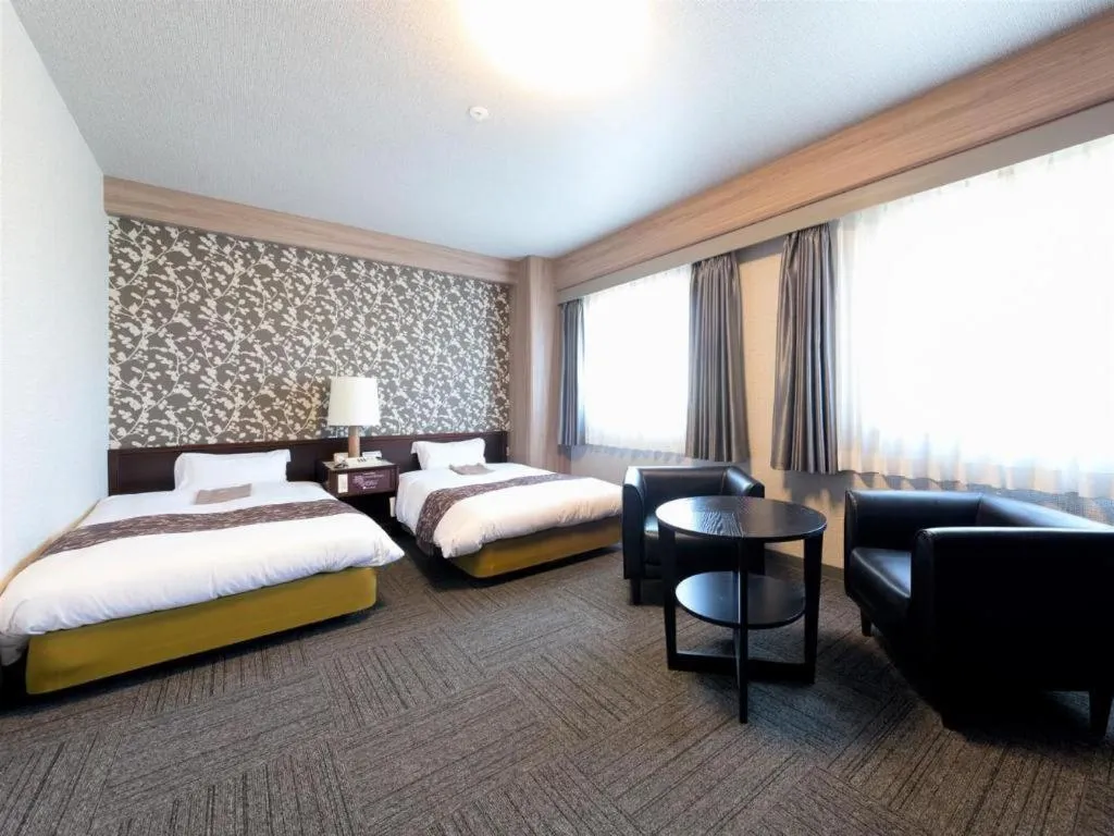 Bed in Hotel Anesis Seto-Ohashi