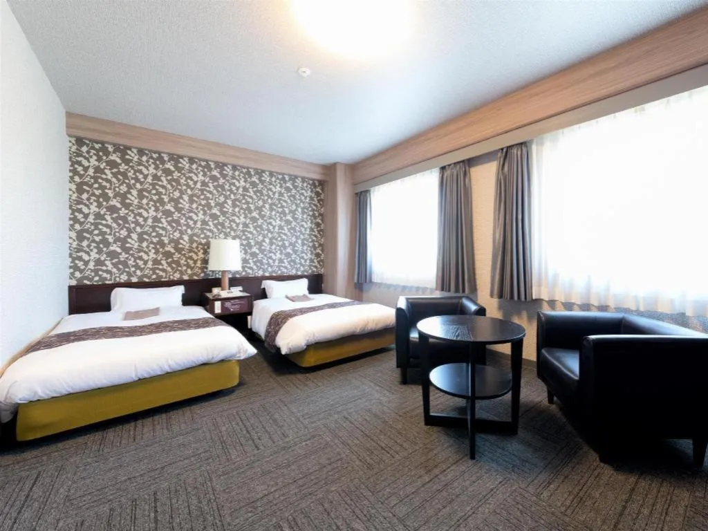 Bed in Hotel Anesis Seto-Ohashi