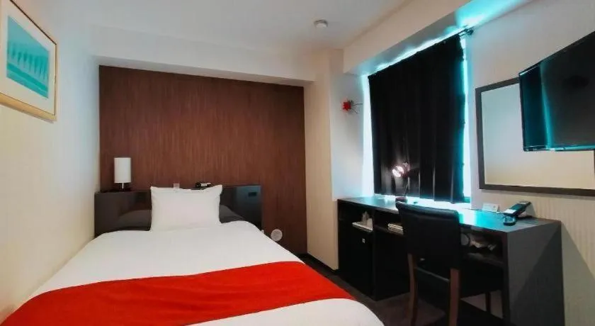 Bed in Hotel Bougainvillea Akebonobashi