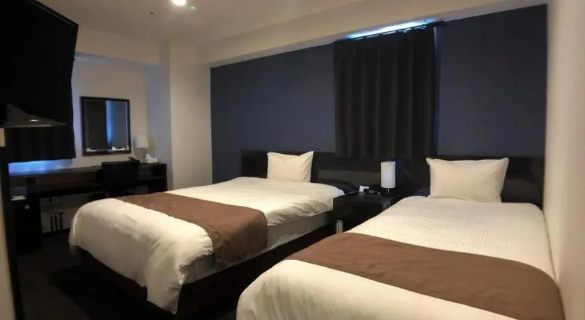 Bed in Hotel Bougainvillea Akebonobashi