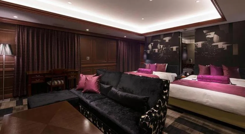 Bed in Hotel Piena Kobe