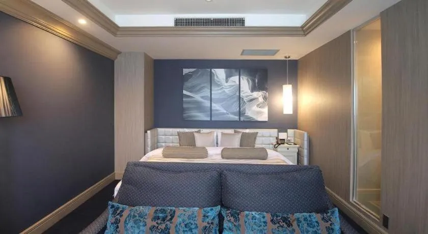 Bed in Hotel Piena Kobe