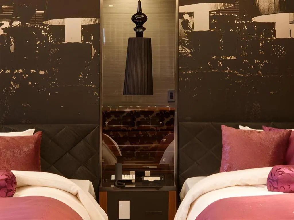 Bed in Hotel Piena Kobe