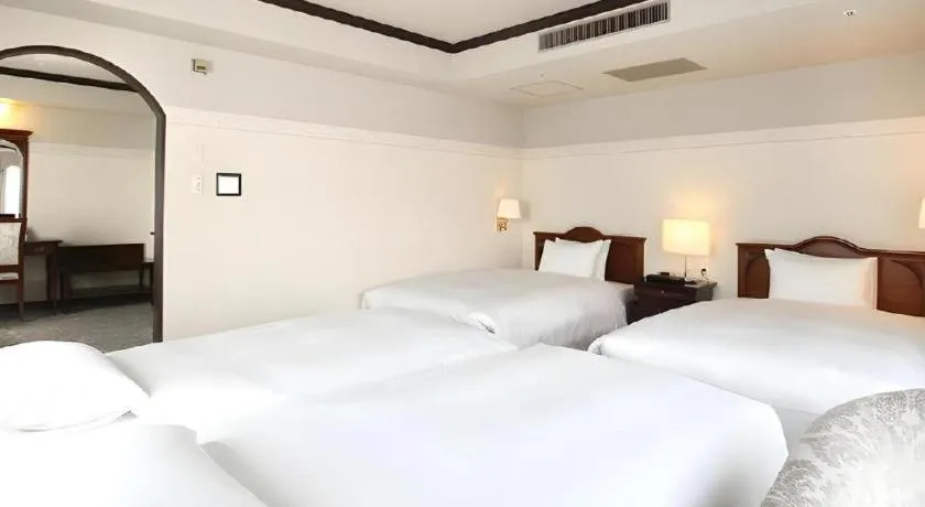 Bed in Hotel Piena Kobe