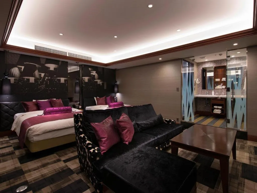 Bed in Hotel Piena Kobe