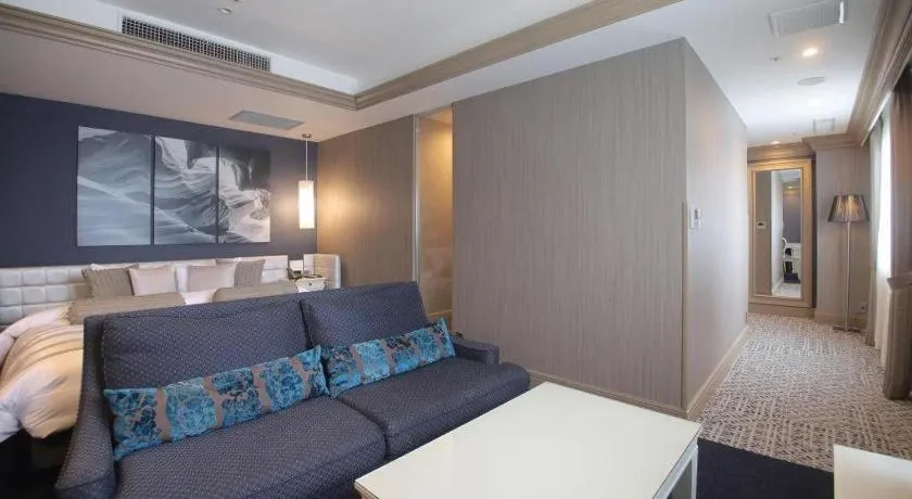 Bed in Hotel Piena Kobe