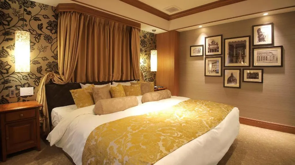 Bed in Hotel Piena Kobe