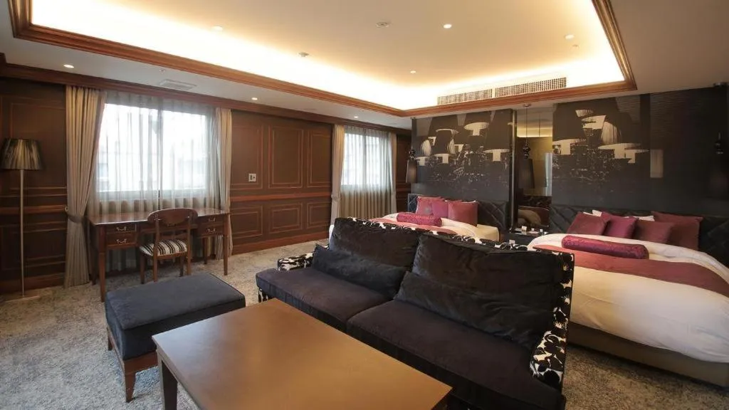 Bed in Hotel Piena Kobe