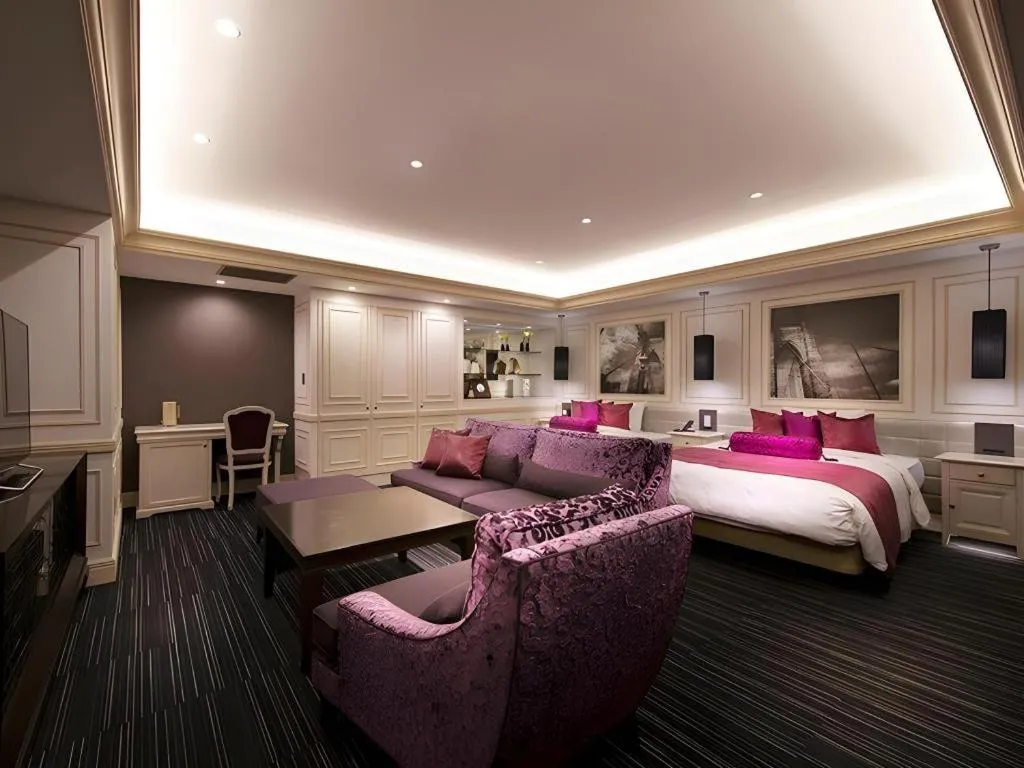 Bed in Hotel Piena Kobe